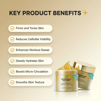 15-Day Anti Cellulite Sculpting & Tightening Burn Gold Massage Cream
